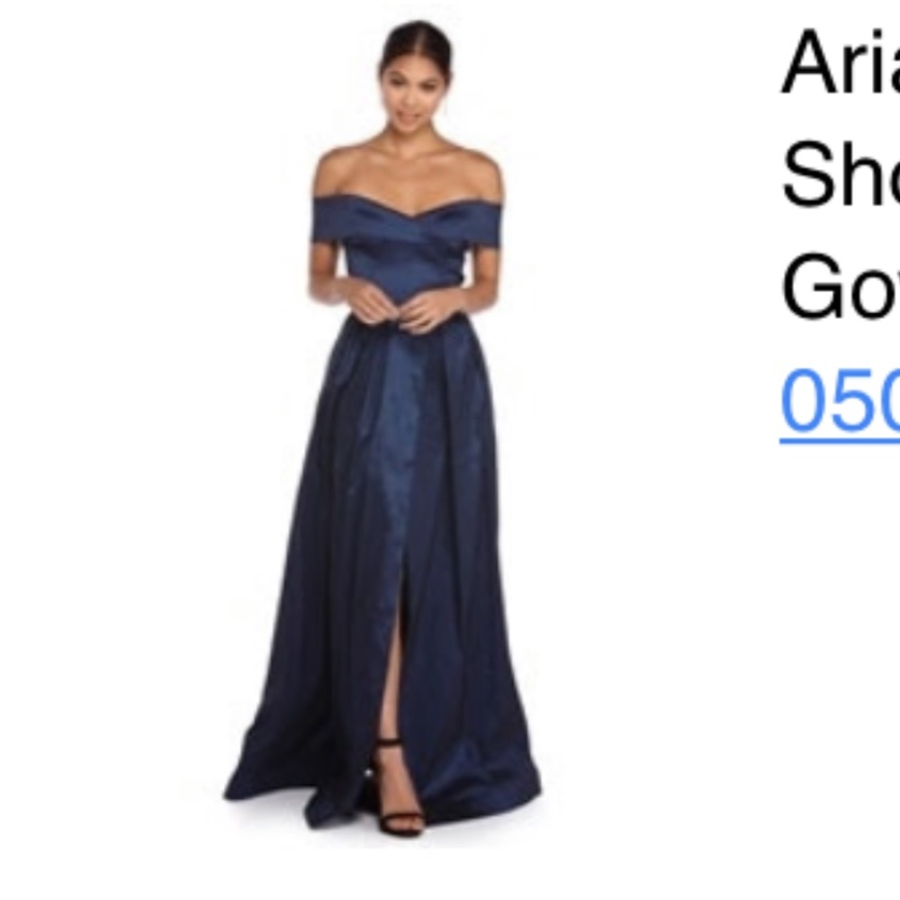 Windsor Ball Navy Dress